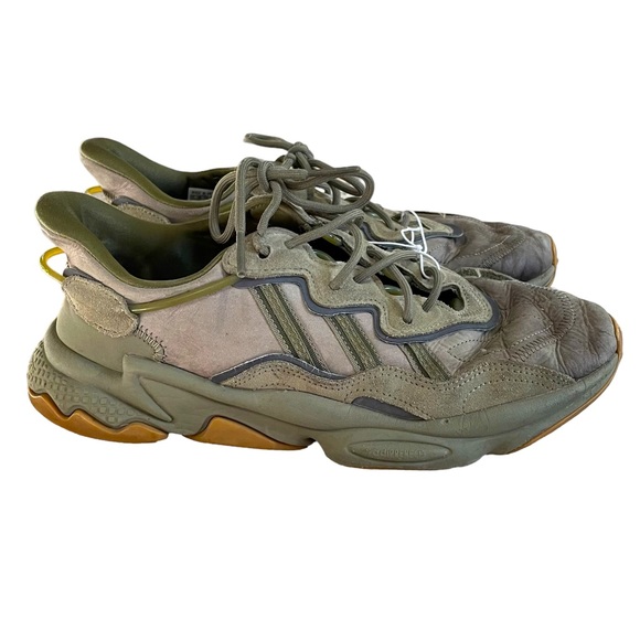 Adidas Originals OZWEEGO 'TRACE CARGO' Sneakers in Green Men’s Size 9.5 GUC - Picture 3 of 13